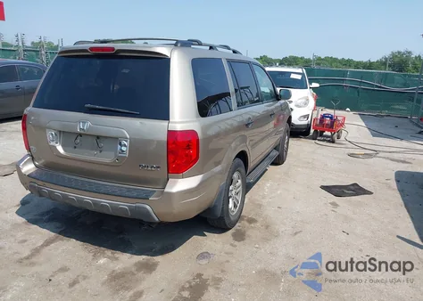 2005 Honda Pilot Ex-L from USA, damaged, VIN 2HKYF187X5H558246